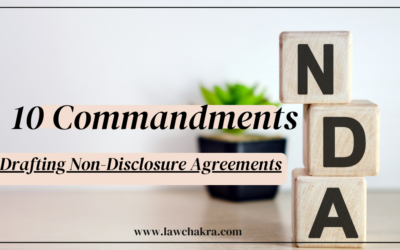 Ten Commandments Of A Non-Disclosure Agreement